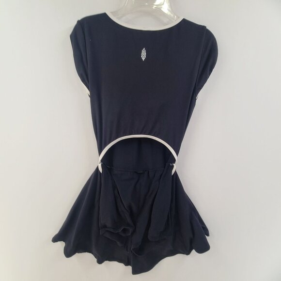 FP Movement by Free People Black Romper with White Trim - Picture 4 of 8